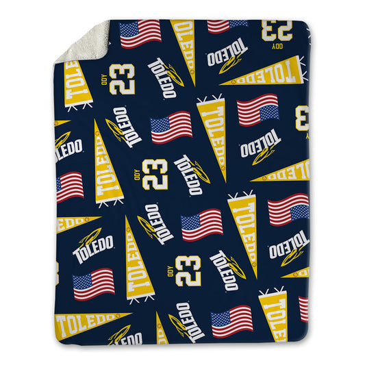 Toledo - NCAA Softball : Emma Ody - USA Blanket-0