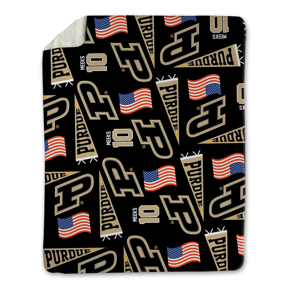 Purdue - NCAA Softball : Alivia Meeks - USA Blanket-0