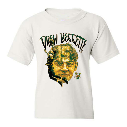 UVM - NCAA Men's Basketball : Drew Bessette - Youth T-Shirt-0