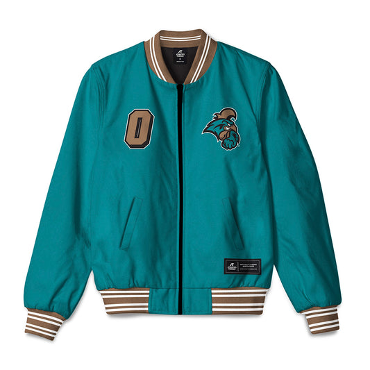 Coastal Carolina - NCAA Men's Basketball : Jerry Ngopot - Bomber Jacket-0