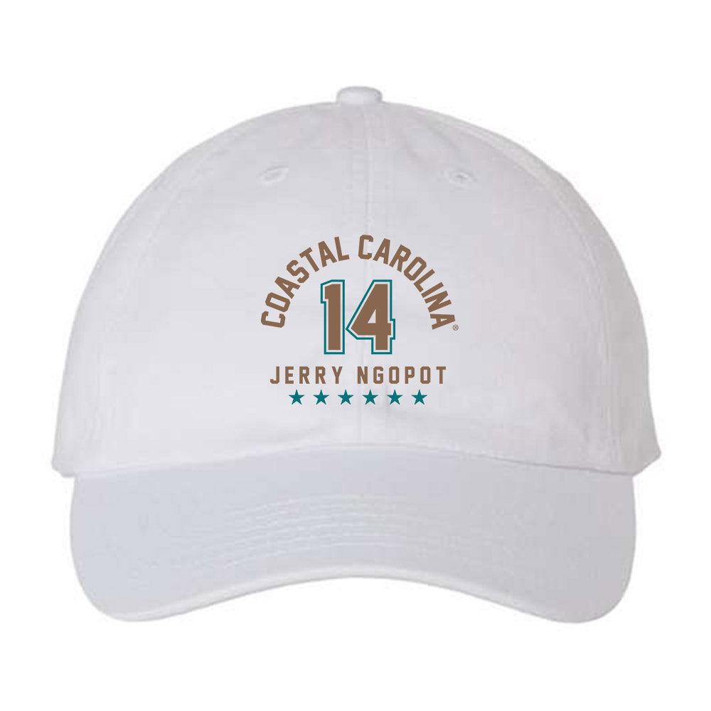 Coastal Carolina - NCAA Men's Basketball : Jerry Ngopot - Dad Hat-0