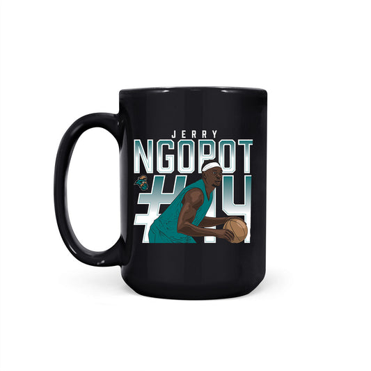 Coastal Carolina - NCAA Men's Basketball : Jerry Ngopot - Coffee Mug-1
