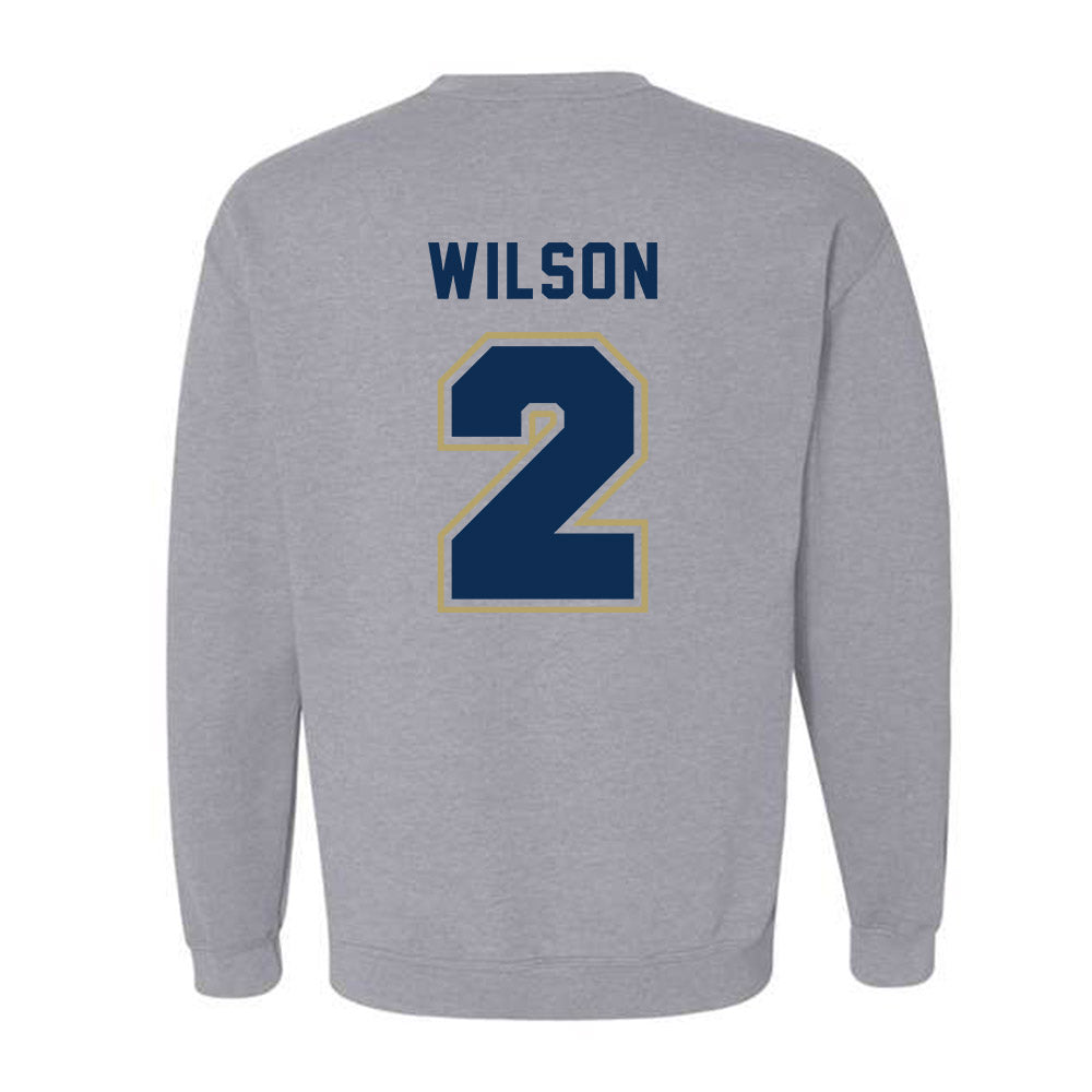 UC Davis - NCAA Men's Basketball : Marcus Wilson - Classic Shersey Crewneck Sweatshirt-1