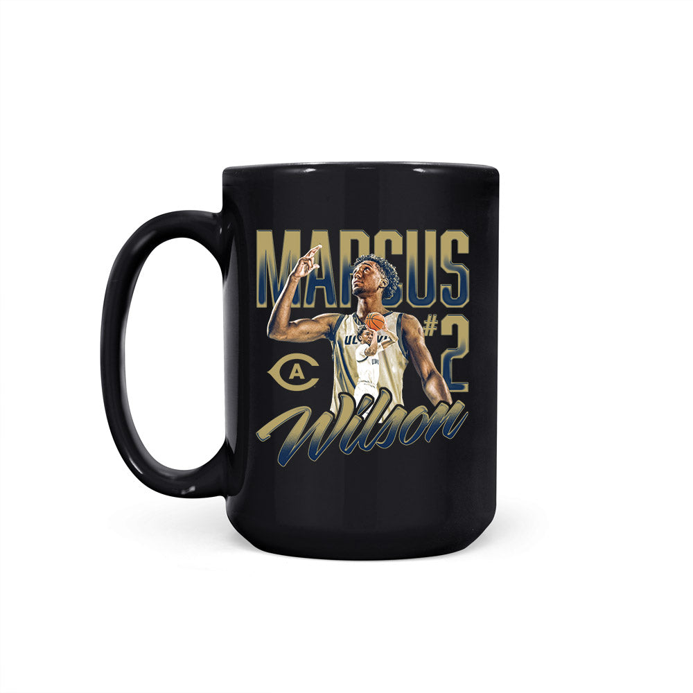 UC Davis - NCAA Men's Basketball : Marcus Wilson - Coffee Mug-1