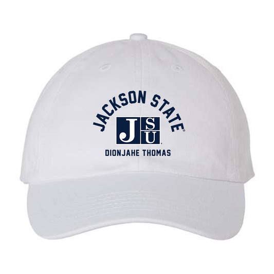 Jackson State - NCAA Men's Basketball : Dionjahe Thomas - Dad Hat-0