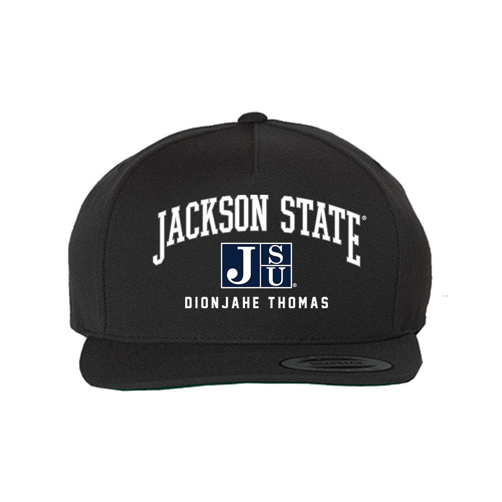 Jackson State - NCAA Men's Basketball : Dionjahe Thomas - Snapback Hat-0