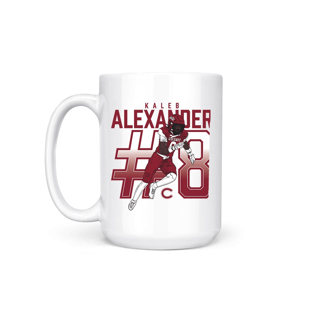 Colgate - NCAA Football : Kaleb Alexander - Coffee Mug-1