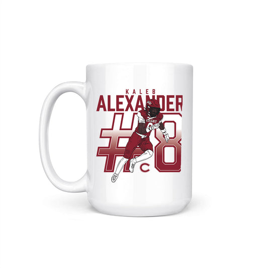 Colgate - NCAA Football : Kaleb Alexander - Coffee Mug-1