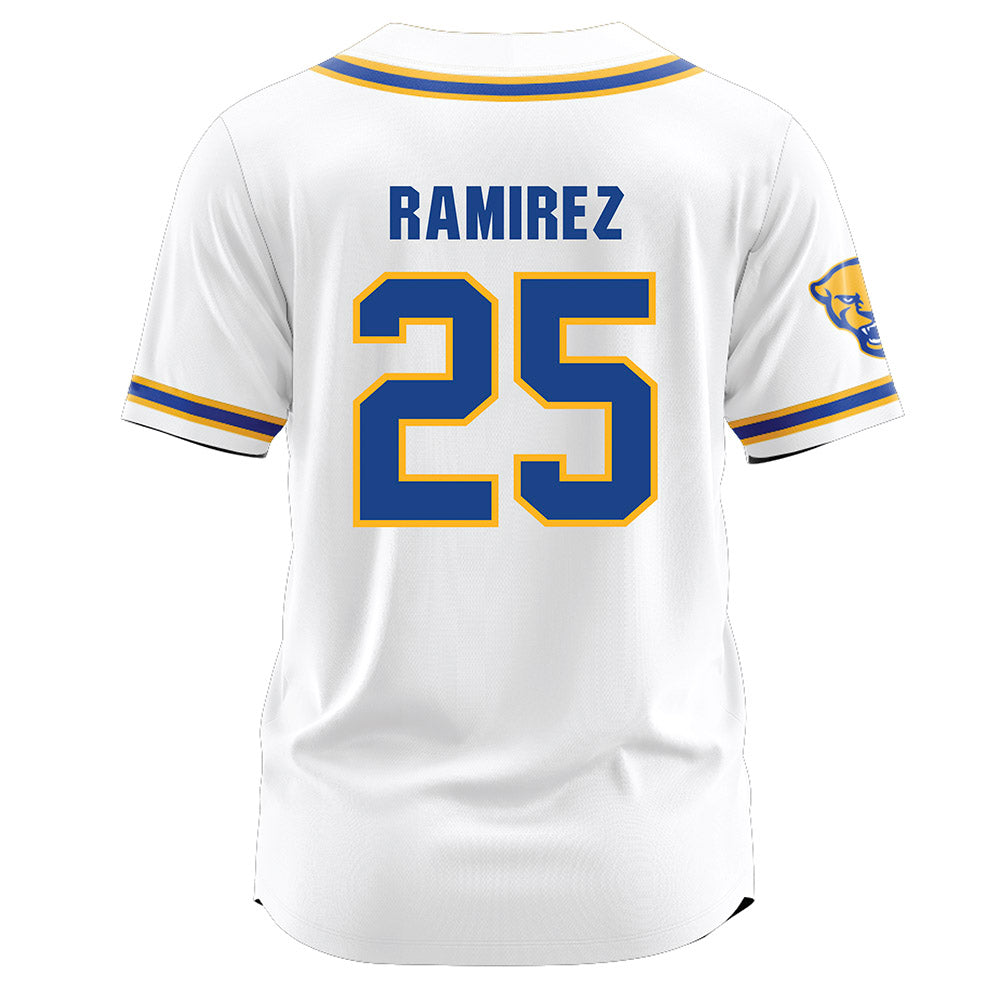 Pittsburgh - NCAA Softball : Amanda Ramirez - White Jersey-1
