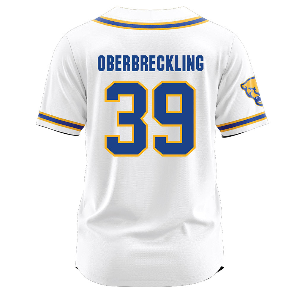 Pittsburgh - NCAA Softball : Addison Oberbreckling - White Jersey-1