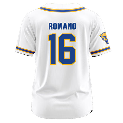 Pittsburgh - NCAA Softball : Adriana Romano - White Jersey-1