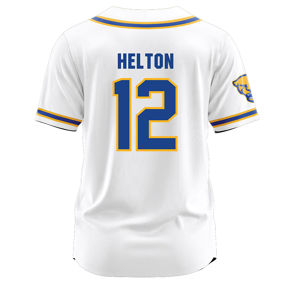 Pittsburgh - NCAA Softball : Gracie Helton - White Jersey-1