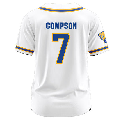 Pittsburgh - NCAA Softball : Cameron Compson - White Jersey-1