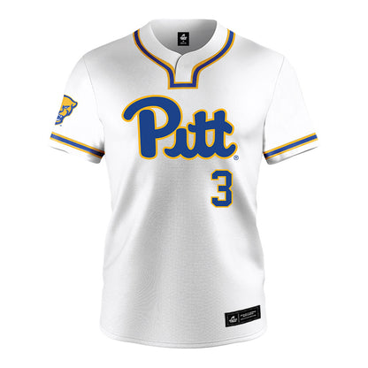Pittsburgh - NCAA Softball : Shelby Frazier - White Jersey-0