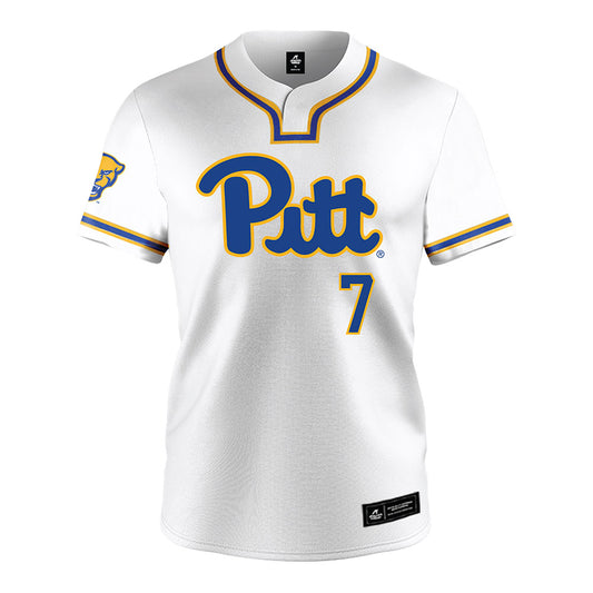 Pittsburgh - NCAA Softball : Luci Moreno - White Jersey-0