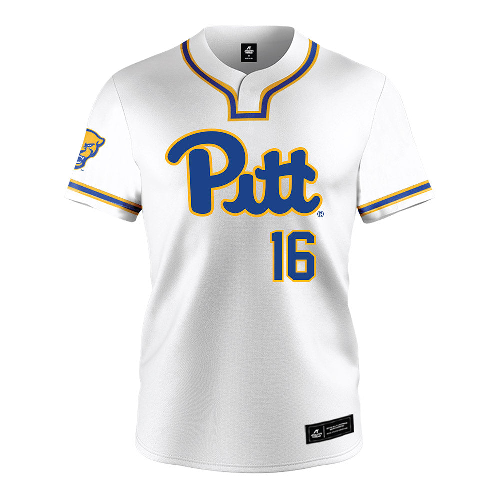 Pittsburgh - NCAA Softball : Allie Lukaszewicz - White Jersey-0