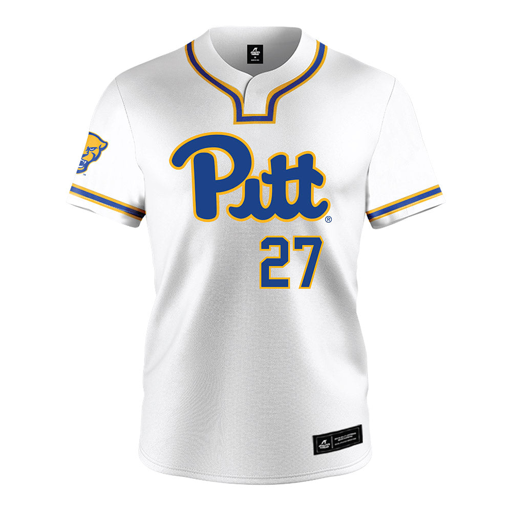 Pittsburgh - NCAA Softball : Gwen Sparks - White Jersey-0