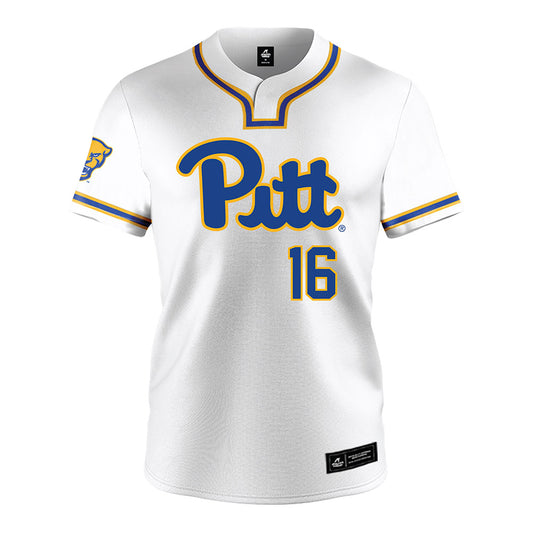 Pittsburgh - NCAA Softball : Adriana Romano - White Jersey-0