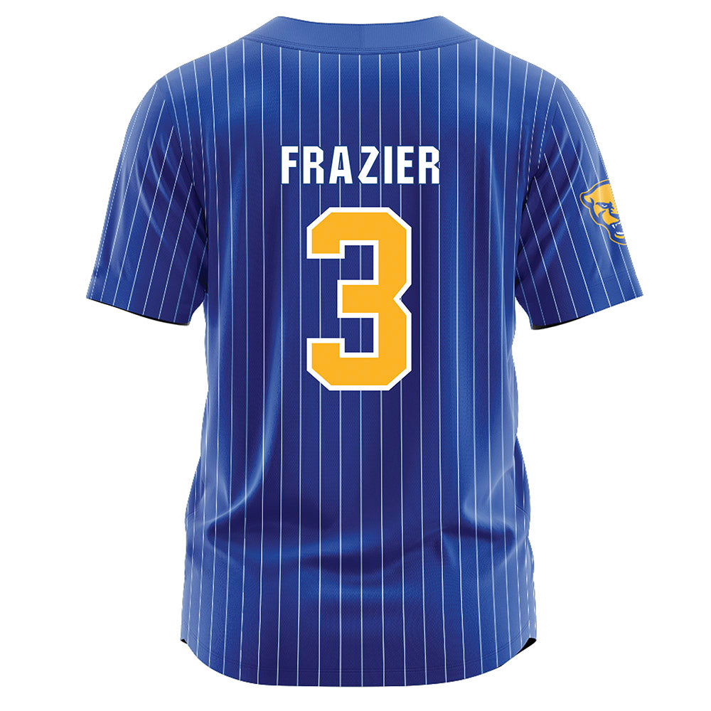 Pittsburgh - NCAA Softball : Shelby Frazier - Blue Jersey-1