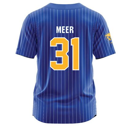 Pittsburgh - NCAA Softball : Sofia Meer - Blue Jersey-1