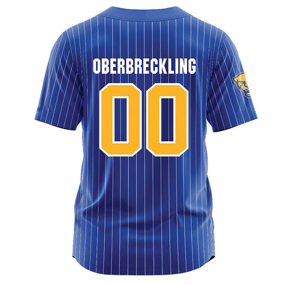 Pittsburgh - NCAA Softball : Addison Oberbreckling - Blue Jersey-1
