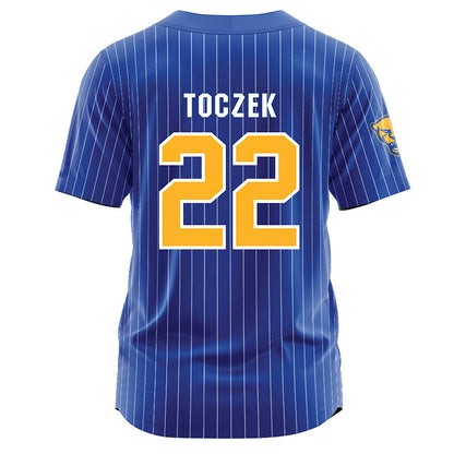 Pittsburgh - NCAA Softball : Addison Toczek - Blue Jersey-1
