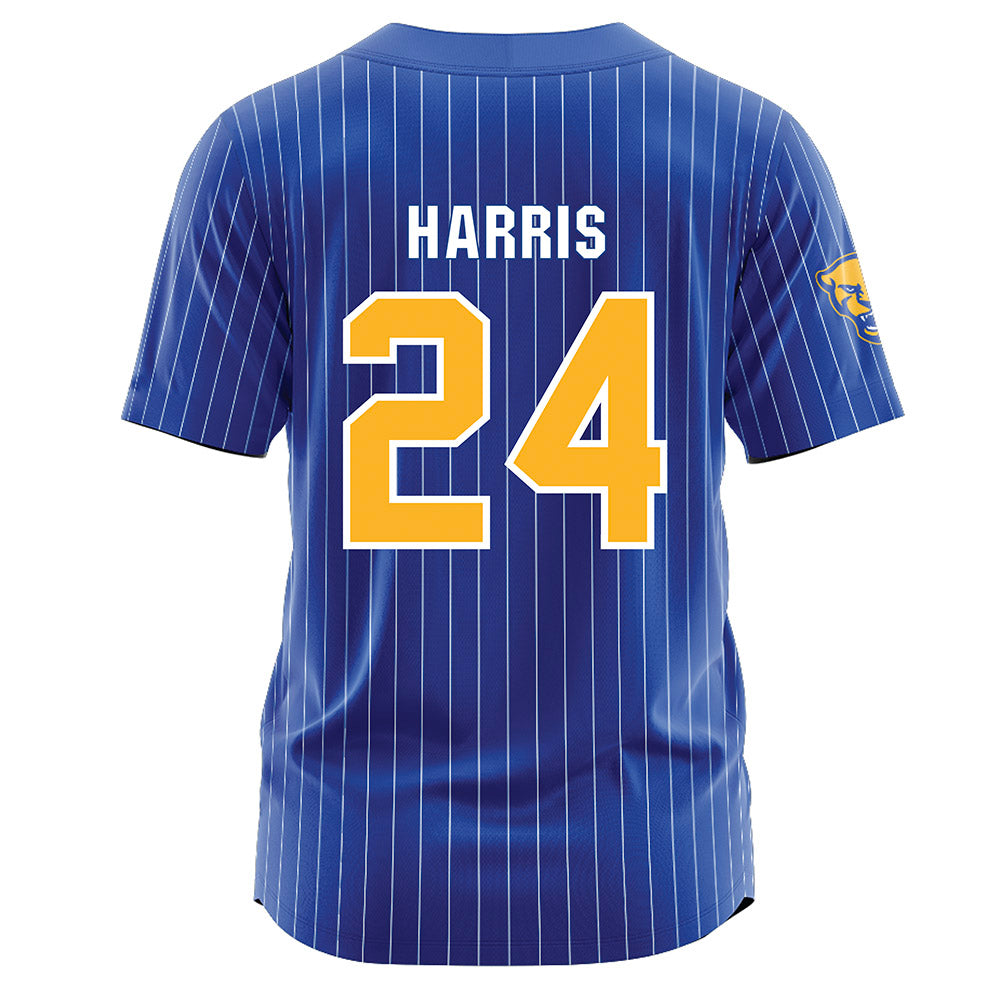 Pittsburgh - NCAA Softball : Payton Harris - Blue Jersey-1