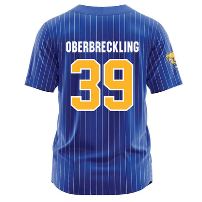 Pittsburgh - NCAA Softball : Addison Oberbreckling - Blue Jersey-1