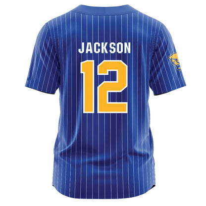 Pittsburgh - NCAA Softball : Jace Jackson - Blue Jersey-1