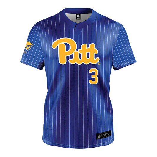 Pittsburgh - NCAA Softball : Shelby Frazier - Blue Jersey-0