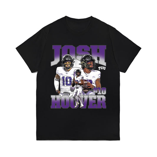 TCU - NCAA Football : Josh Hoover - Collage Comfort Colors T-Shirt-0