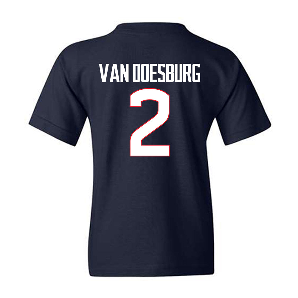 UConn - NCAA Women's Soccer : Maree-Anne Van Doesburg - Youth T-Shirt-1