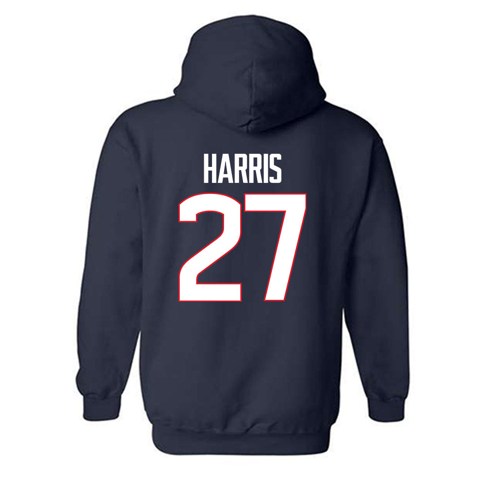 UConn - NCAA Football : Antoineo Harris - Hooded Sweatshirt-1