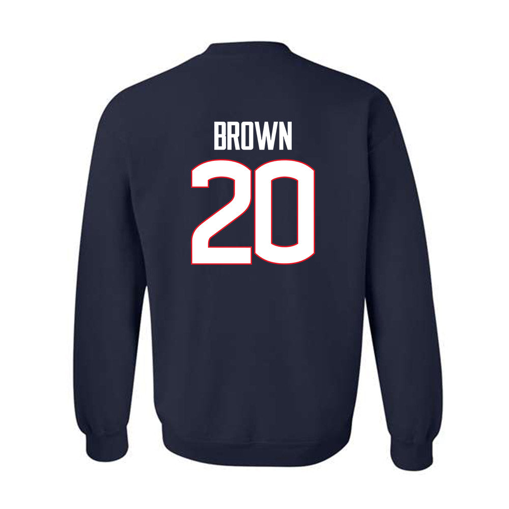 UConn - NCAA Women's Soccer : Brooke Brown - Crewneck Sweatshirt-1