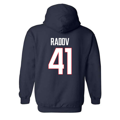 UConn - NCAA Women's Rowing : Eva Radov - Hooded Sweatshirt-1