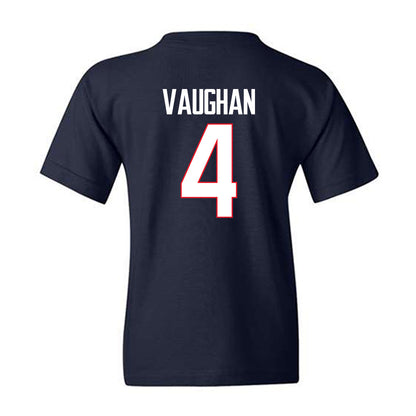 UConn - NCAA Women's Ice Hockey : Teagan Vaughan - Youth T-Shirt-1