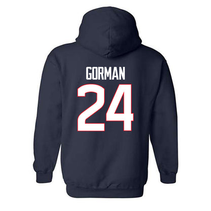 UConn - NCAA Women's Soccer : Kileigh Gorman - Hooded Sweatshirt-1