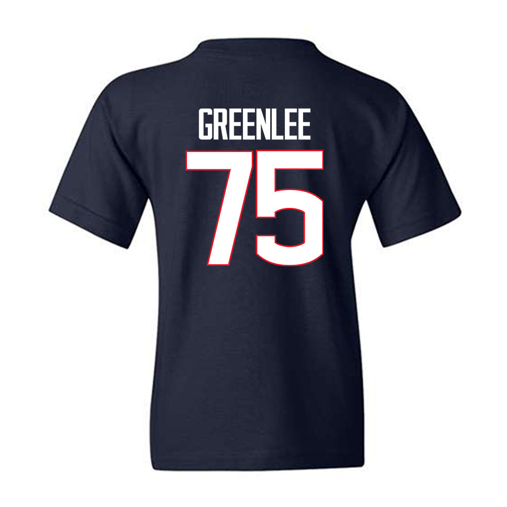 UConn - NCAA Football : Hill Greenlee - Youth T-Shirt-1