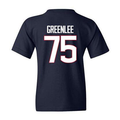 UConn - NCAA Football : Hill Greenlee - Youth T-Shirt-1
