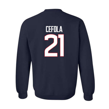 UConn - NCAA Softball : Bella Cefola - Crewneck Sweatshirt-1