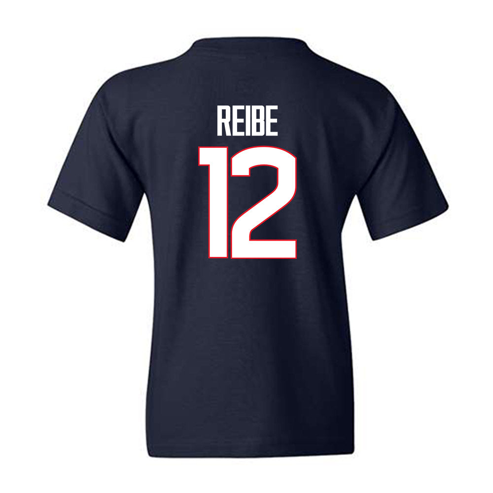 UConn - NCAA Men's Basketball : Eric Reibe - Youth T-Shirt-1