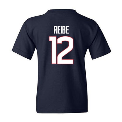 UConn - NCAA Men's Basketball : Eric Reibe - Youth T-Shirt-1