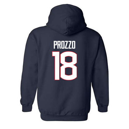 UConn - NCAA Women's Soccer : Riley Prozzo - Hooded Sweatshirt-1
