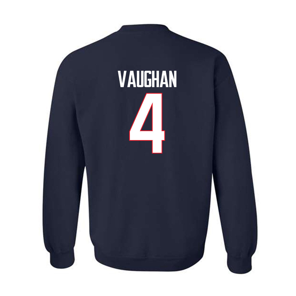 UConn - NCAA Women's Ice Hockey : Teagan Vaughan - Crewneck Sweatshirt-1