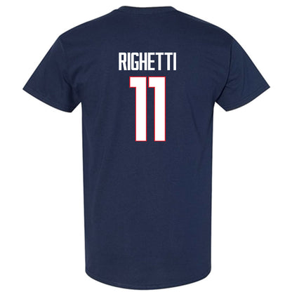 UConn - NCAA Women's Soccer : Tiana Righetti - T-Shirt-1