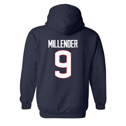 UConn - NCAA Men's Basketball : Alec Millender - Hooded Sweatshirt-1