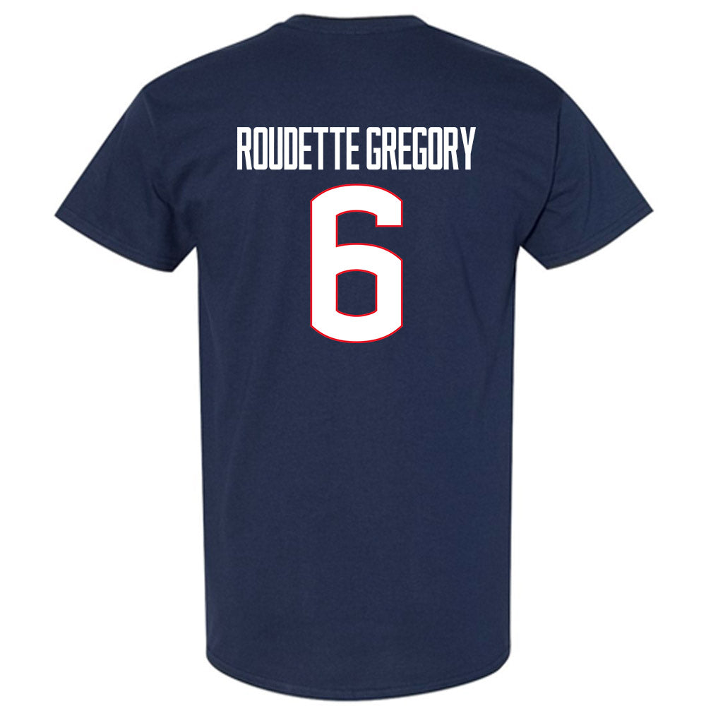 UConn - NCAA Men's Soccer : Khaya Roudette Gregory - T-Shirt-1
