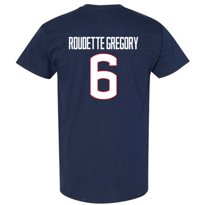 UConn - NCAA Men's Soccer : Khaya Roudette Gregory - T-Shirt-1