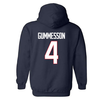 UConn - NCAA Men's Soccer : Max Gummesson - Hooded Sweatshirt-1