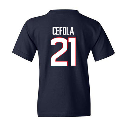 UConn - NCAA Softball : Bella Cefola - Youth T-Shirt-1